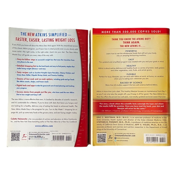 Atkins Diet Cookbooks Instructions Recipes Shopping Lists Lifestyle - Picture 3 of 5